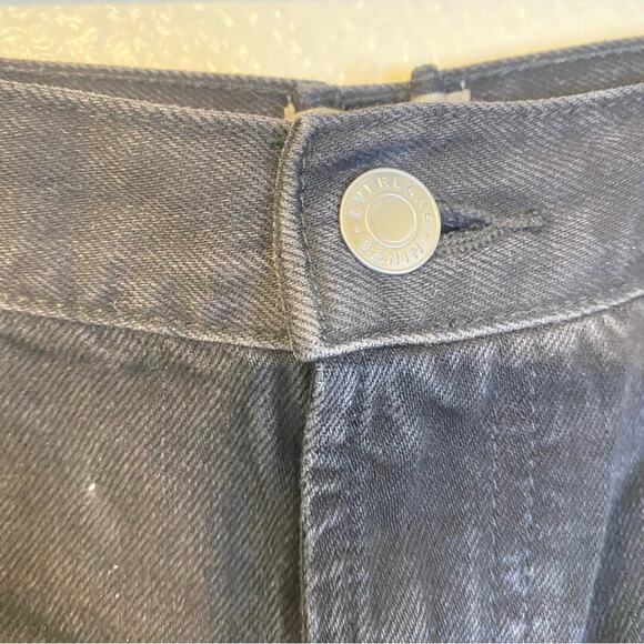 Everlane The Slouch Bootcut Jean Black Wash Size 33 - Picture 8 of 11